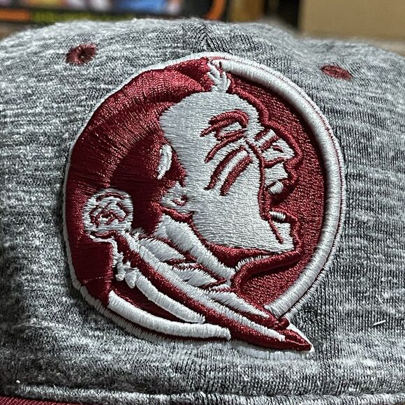 Florida State University Seminoles Zephyr FSU Mesh Snapback Hat Cap NCAA - NEW - Picture 3 of 10